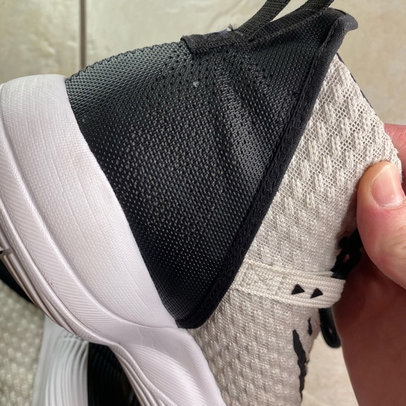 Nike Zoom Rize TB Team Basketball Shoes White Black BQ5468-100 Mens Size 7 - Picture 9 of 9